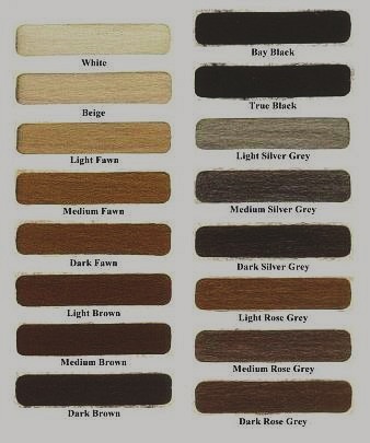 Alpaca Color Chart