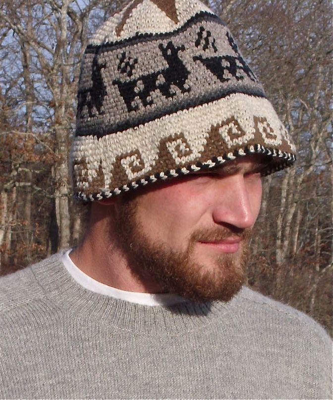 alpaca wool hat