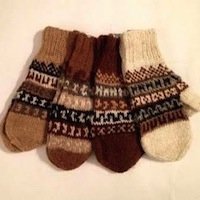 Alpaca mittens and gloves for baby toddler