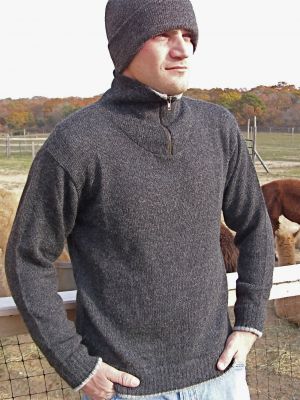 Zip Sweater Alpaca sport quality sale discount