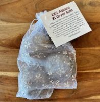 Alpaca Felted Dryer Balls Wool Go Green made in the USA