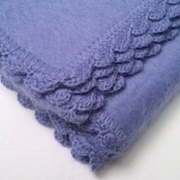 Alpaca Lap throw Baby Blanket