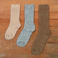 warm copper cable sock for children kids