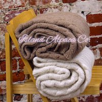 Soft Island Alpaca Chunky Alpaca Blanket