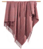 Alpaca Merino Blanket throw cozy warm
