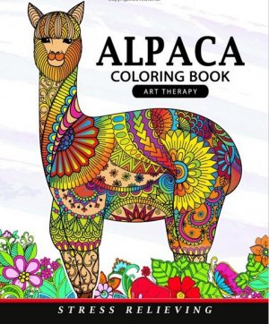 Alpaca Coloring Book