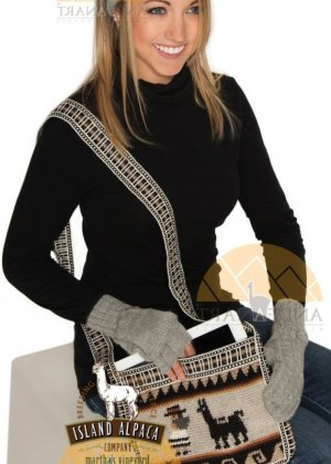 Alpaca Bag Alpaca Purse Alpaca handbag